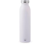 H&H Botella Térmica Acero Inoxidable 0,6 L - Mantiene Temperatura 12 Horas - Amplia Apertura - Lavavajillas - Sin BPA - Lila