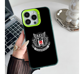 Epc Fashion Besiktas BJK Phone Case IMD Phone Case For IPhone 16 15 14 13 12 11 Pro Max Plus Color Silver Cover