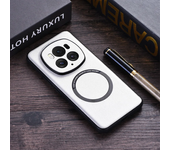 Luxury PU Leather Cover For Honor Magic 6 Pro 5 Pro 4 3 Honor 100Pro 90 Pro X7A X8A X9A Magsafe Magnetic Wireless Charging Case