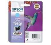 Cartucho tinta epson t0805 cian claro 7.4ml stylus photo r265 - 360 - rx560 - colibri
