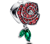 Charm Pandora Rosa Floreciendo Brillante