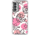 Funda Silicona Antigolpes para Motorola Edge 20 diseño Flores 09 Dibujos