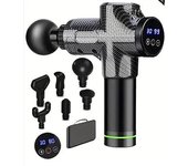 30 Level Massage Gun Fascia Deep Muscle Relax Body Neck Massager Electric Fitness Equipment Noise Reduction Male Female