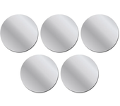 10-30cm Round Mirror Stickers Self Adhesive Bedroom Ornament 3D Acrylic Mirror Wall Decals Decoration DIY Small Circle Sticker