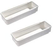 2PCS Expansion Box Kitchen Chopsticks Tableware Drawer Storage Box Makeup Organizer Cupboard Divider Storage Box Kitchen Storage