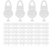 Baby Proofing(24 Plugs + 4 Buttons),Socket Plug Cover for Baby Protection,Socket Cover,2-Hole Plug Protector for Child