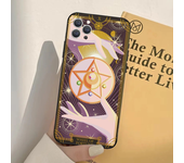 1pc Tarot Sailor Moon Phone Case Silicone Soft For IPhone 16 15 14 13 12 11 Plus Pro Max Plus