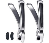 Accesorios compatibles con pinzas para platos, pinzas para sartenes de freidora de Aire, receptor de cuencos para Placa calentadora, microolas, tostadora, Horno y vaporera (paquete de dos)