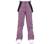 Women Winter Pant High Quality Men Thick Warm Skiing Pants Windproof Waterproof Suspender Trouser Snow Snowboard Plus Size Pants