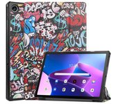For Lenovo Xiaoxin Pad 2022 10.6" Tab M10 Plus 3rd Gen Case TB128FU TB125FU Funda Tablet Tri-Fold Magnetic Stand Cover+Film+Pen