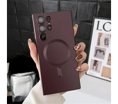 Luxury For Magsafe Magnetic Wireless Charge Phone Cases For Samsung Galaxy S23 S22 S21 Ultra S20 Fe Note 10 20 Ultra Cover