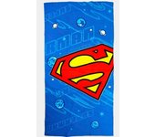Toalla de piscina y playa Superman en microfibra secado rápido para niños