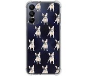 Tumundosmartphone Funda Silicona Antigolpes para Samsung Galaxy S24+ Plus 5G diseño Perros 12 Dibujos