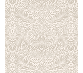 Papel Pintado Floral Elegante Crema