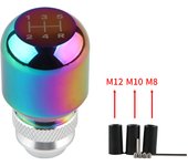 Universal Car Gear Shift Knob Gear Stick Manual Shifter Lever Retractable Adjustable Length Gear Head Aluminum Alloy Gear Head