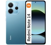 Xiaomi Redmi Note 14 - Smartphone de 8+128GB, Pantalla de 6.67" AMOLED FHD+ 120Hz, MediaTek Helio G99-Ultra, cámara de 108MP, TurboCharge 33W, 5500 mAh,  Azul