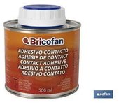 Bote Adhesivo Contacto Bricofan con Pincel (500ml)
