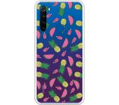 Funda compatible con Xiaomi Redmi Note 8T - Patron sandias y pinas