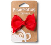 Pisamonas pinza de pelo niñas lazo mediano