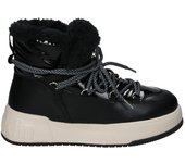 D.FRANKLIN | Botines D.Franklin Court Bomb Med para Mujer – Botines Casual en Color Negro – Botines con Cordones – Con Borreguito – Para Invierno – Cómodas – Tendencia – Modelo DFSH 369001