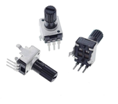 5x Potenciometro vertical tipo RV09 1K ohm lineal 0,05w resistencia ajustable