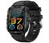 KT71 3ATM impermeable Reloj Deportivo 1,96 pulgadas Bluetooth Llamada pulsera inteligente (APP: DaFit)
