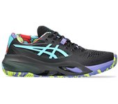 Zapatillas Asics Gel Resolution X Padel Negro Azul Aqua