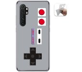 Tumundosmartphone Funda Gel Tpu para Xiaomi Mi Note 10 Lite diseño Consola Dibujos