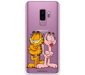 Funda original compatible con Samsung Galaxy S9 Plus - Garfield y Arlene