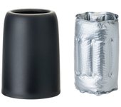VIGAR® - Enfriador de Vino Maid - Mantén Tu Vino Fresco Siempre Diseño Elegante y Funcional - Enfriador Activo de Vino - Enfriador de Botellas de Vino Cava Sidra Champagne Cerveza - Manguito Funda Enfriadora Botellas Cubitera - Funda Enfriadora De Vino