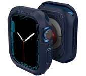 Rugged Armor Designed Case for Apple Watch 45mm 41mm Protective Case TPU Soft Case Cover for iWatch Series 9 8 7 6 5 4 SE