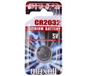 Maxell pack de 1 pila litio de boton cr2032 3v
