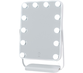 Aplike - Espejo Maquillaje con Luz, Espejo Tocador Hollywood Studio con Luz LED Regulable, Control Táctil, Rotación 360º, Bajo Consumo