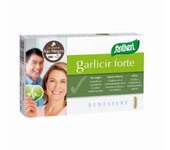 Santiveri Garlicir Forte 40 cápsulas - Cápsulas para la salud cardiovascular y normalización de la presión arterial
