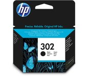 HP - Cartucho de tinta original 302 negro F6U66AE