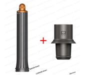 Upgraded Adapter Hair Dryer Automatic Curling Nozzle For Dyson Supersonic HD16 Nural Hair Dryer Accessories Cylinder Comb Nozzle
