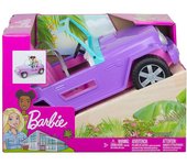 Mattel Barbie Coche Jeep Descapotable Diseño Moderno y Aerodinámico