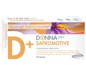 Donna Plus Safromotive Mujer 60 Cápsulas - Complemento Alimenticio para el Bienestar Físico y Mental