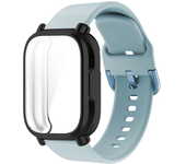 22mm Silicone Strap With Case For Xiaomi Redmi Watch 5 Active Lite Smart Watch Wrist Band And Case For Redmi Watch 5 Active Lite