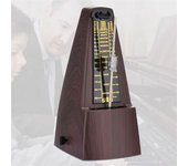 Mechanical Metronomes for Piano Guitar Violin Bass Drum and Other Musical Instruments, Loud Sound, High Precision(Wood Grain)