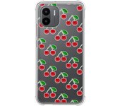 Funda Silicona Antigolpes para Xiaomi Redmi A1 diseño Cerezas Dibujos