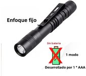 Mini LED Flashlight XPE Portable Zoom Pen Light Waterproof Torch Camping Emergency Outdoor Walking Lantern Keychain Flashlight