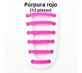 12Pcs Silicone Shoelaces for Shoes No Tie Shoe Lace Elastic Laces Sneakers Kids Adult Rubber Shoelace One Size Fits All Shoes