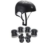7 unids niños monopatín scooter casco Bicicletas deporte Protecciones set rodilla codo con muñequeras para Niños Niñas esquí