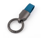 Titanium Cowhide Key Ring Keychain Buckle Pendant Super Lightweight Man Car Keychain Creativity Gift EDC Outdoor Small Accessory