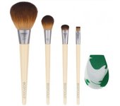 ECOTOOLS CORE FIVE SET DE 4 BROCHAS + 1 ESPONJA