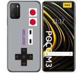 Tumundosmartphone Funda Gel Tpu para Xiaomi POCO M3 / Redmi 9T diseño Consola Dibujos