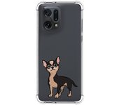Funda Silicona Antigolpes para Oppo Find X5 5G diseño Perros 05 Dibujos
