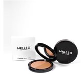 Polvos de sol duo. Paleta duo polvo compacto con polvos de sol e iluminador. Vegano