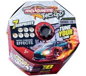 MAJORETTE  - Tune Ups  - Coches de Metal de Juguete para tunear - UNA UNIDAD - Sintoniza tu coche con efectos especiales - 7 Sorpresas que Incluyen: 1 Coche, 2 Accesorios de Tuning, Pegatinas, Ficha coleccionable - Mayores de 5 años